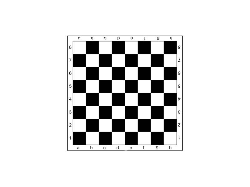 Как нарисовать шахматную доску на бумаге карандашом