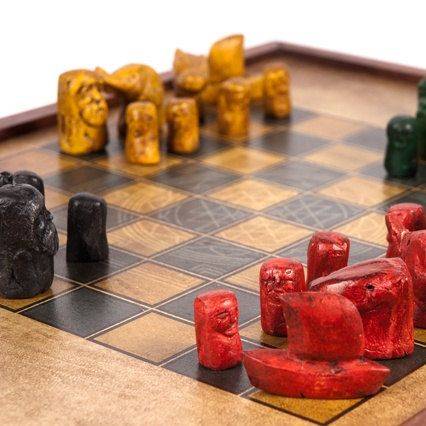 Древность шахматных игр - традиции четверных игр индии