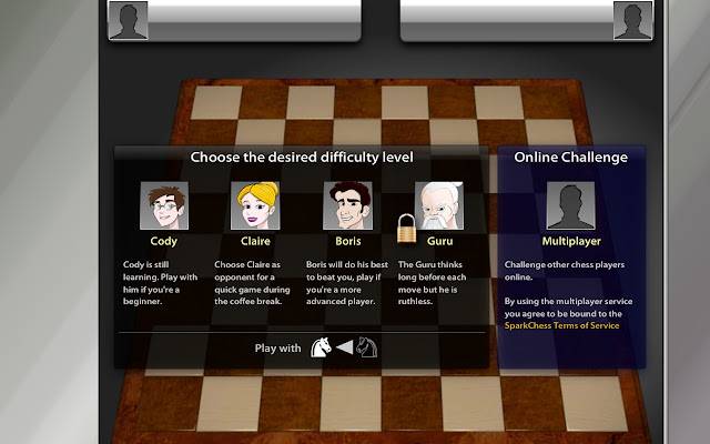 Шахматы Sparkchess: обзор портала для игры онлайн