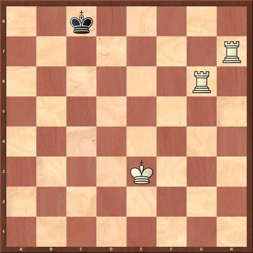 Урок шестнадцатый. линейный мат двумя ладьями. | областная спортивная школа по шахматам а.е.карпова