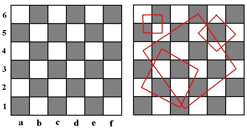 Шахматное поле: 64 клетки или 64 квадратика