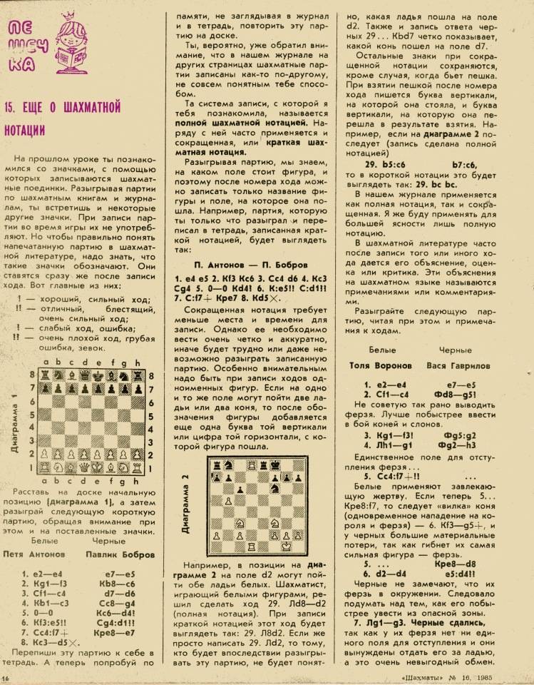Шахматная нотация - abcdef.wiki
