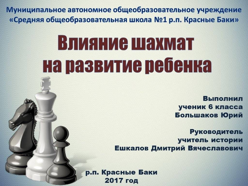 Шахматы в образовании / skillbox media