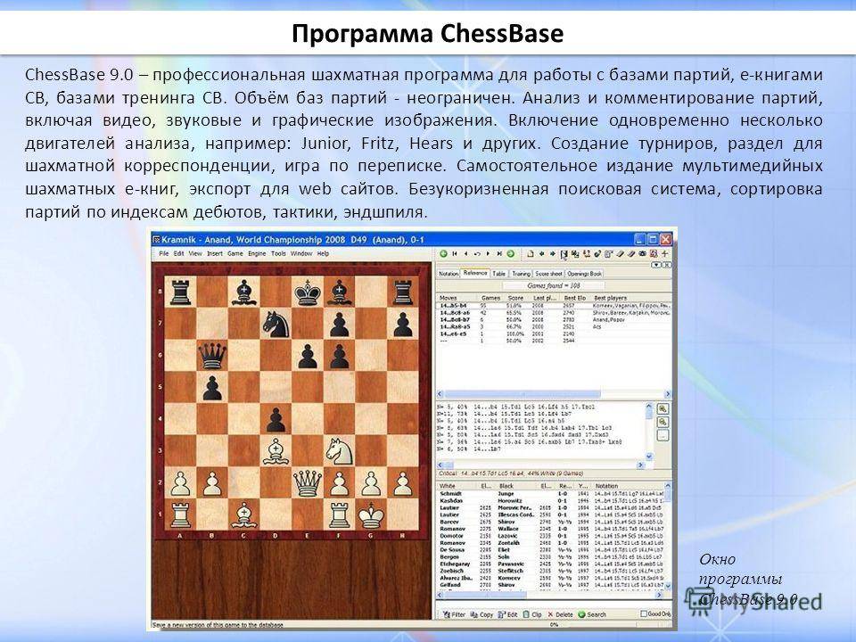 Chessbase - создание базы данных