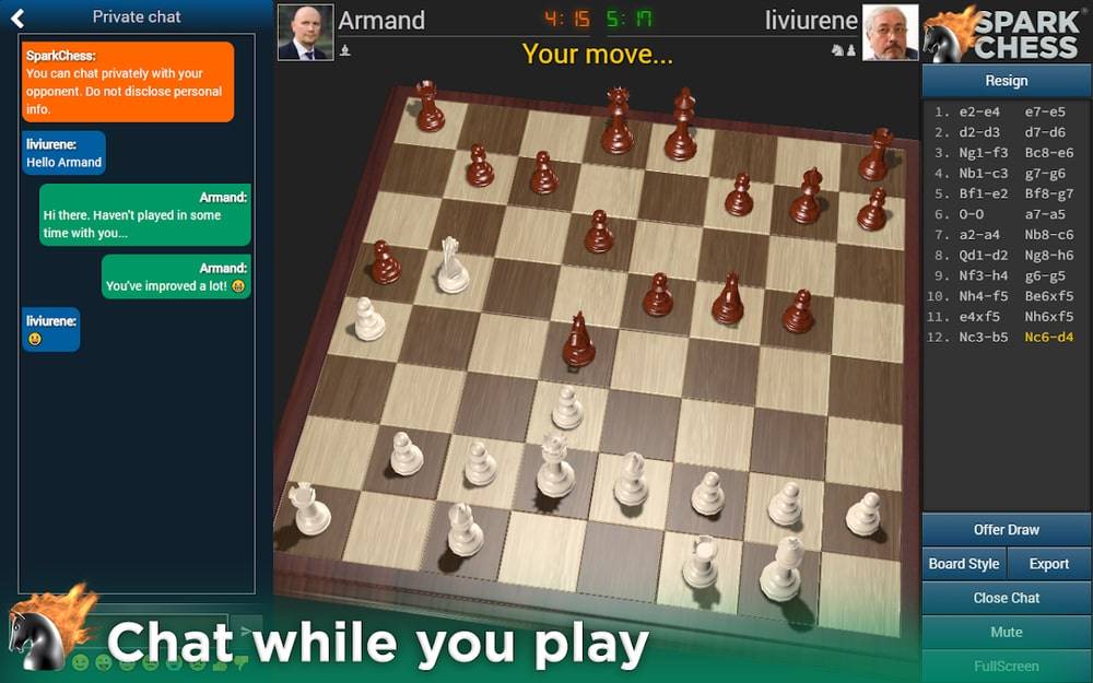 Играть в шахматы с компьютером