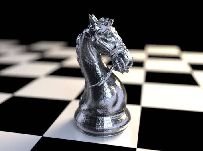 Шахматная фигура конь