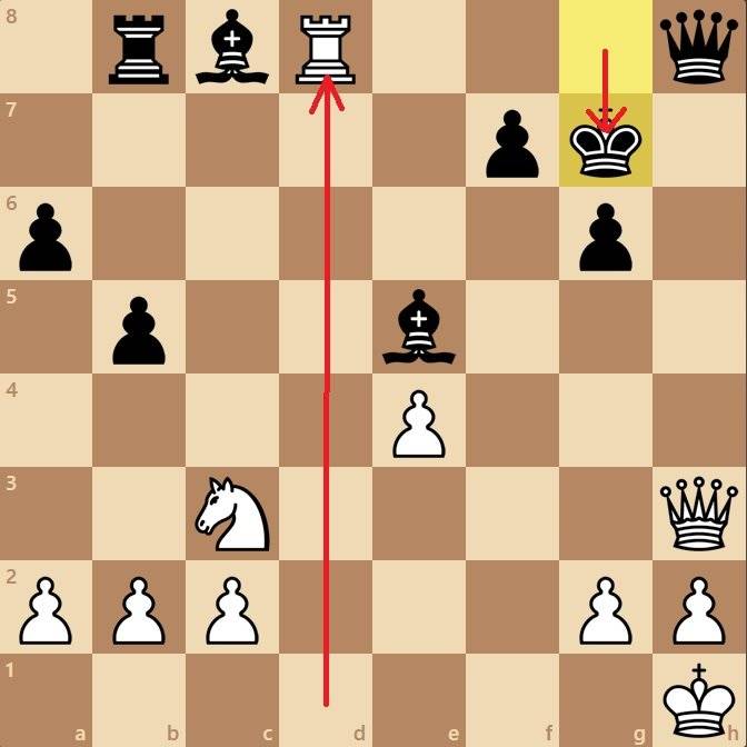 Мат легаля в шахматах - комбинация в 7 ходов + видео урок