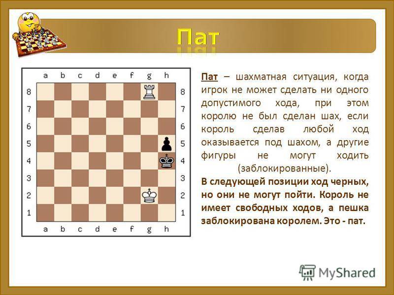 Что такое шах в шахматной партии?