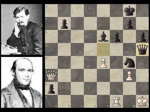 Адольф андерсен: лучшие шахматные партии, бессмертная и вечнозелёная партии, биография
